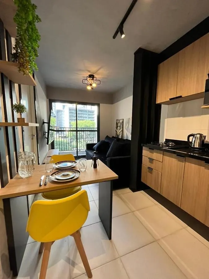 Daire Ty8 Apartamento Moderno Na Regiao Da Bela Vista Sao Paulo Brezilya